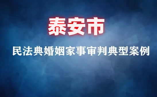 泰安市法院家事审判新闻发布会召开 发布10起泰安法院家事审判典型案例
